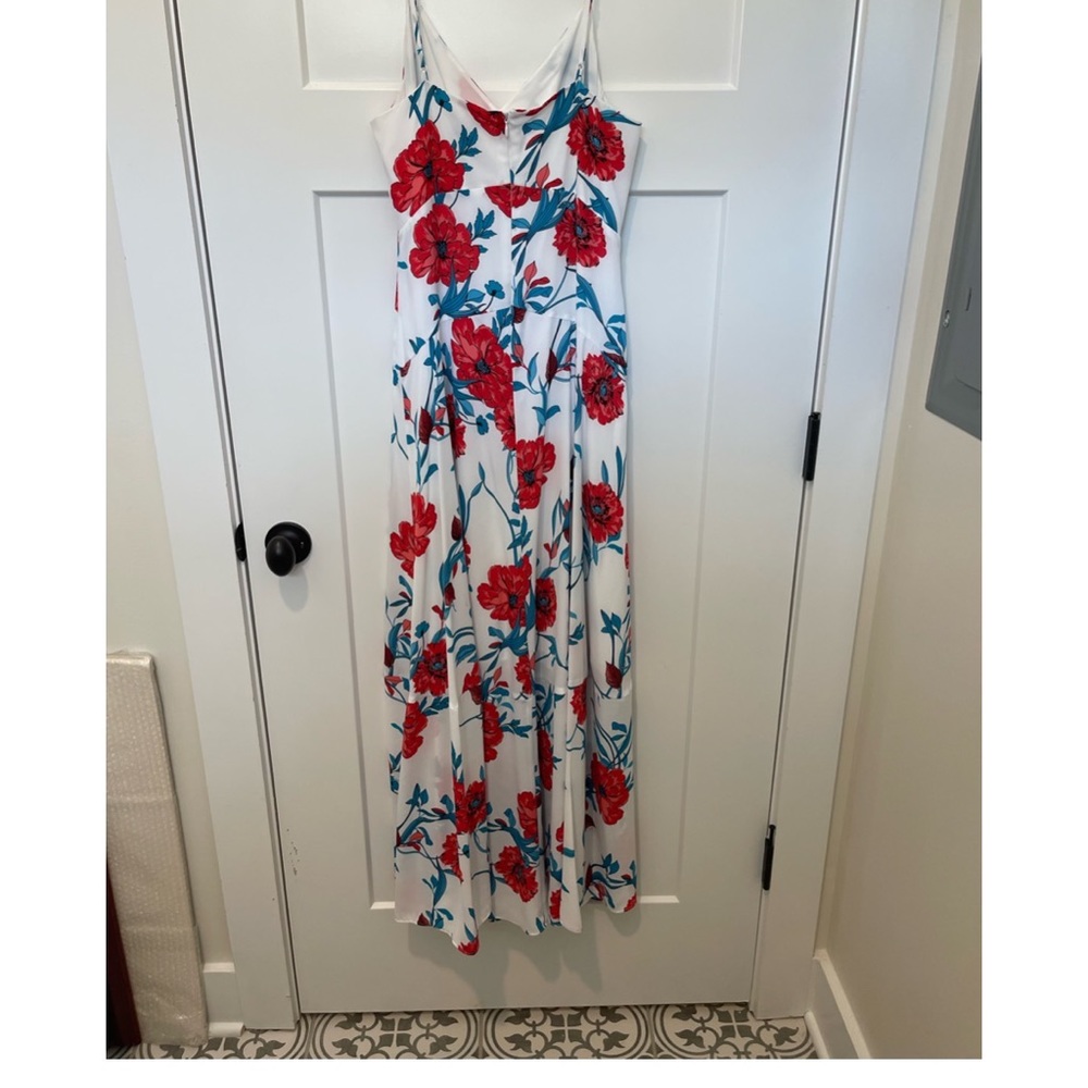 Flowered Strapless